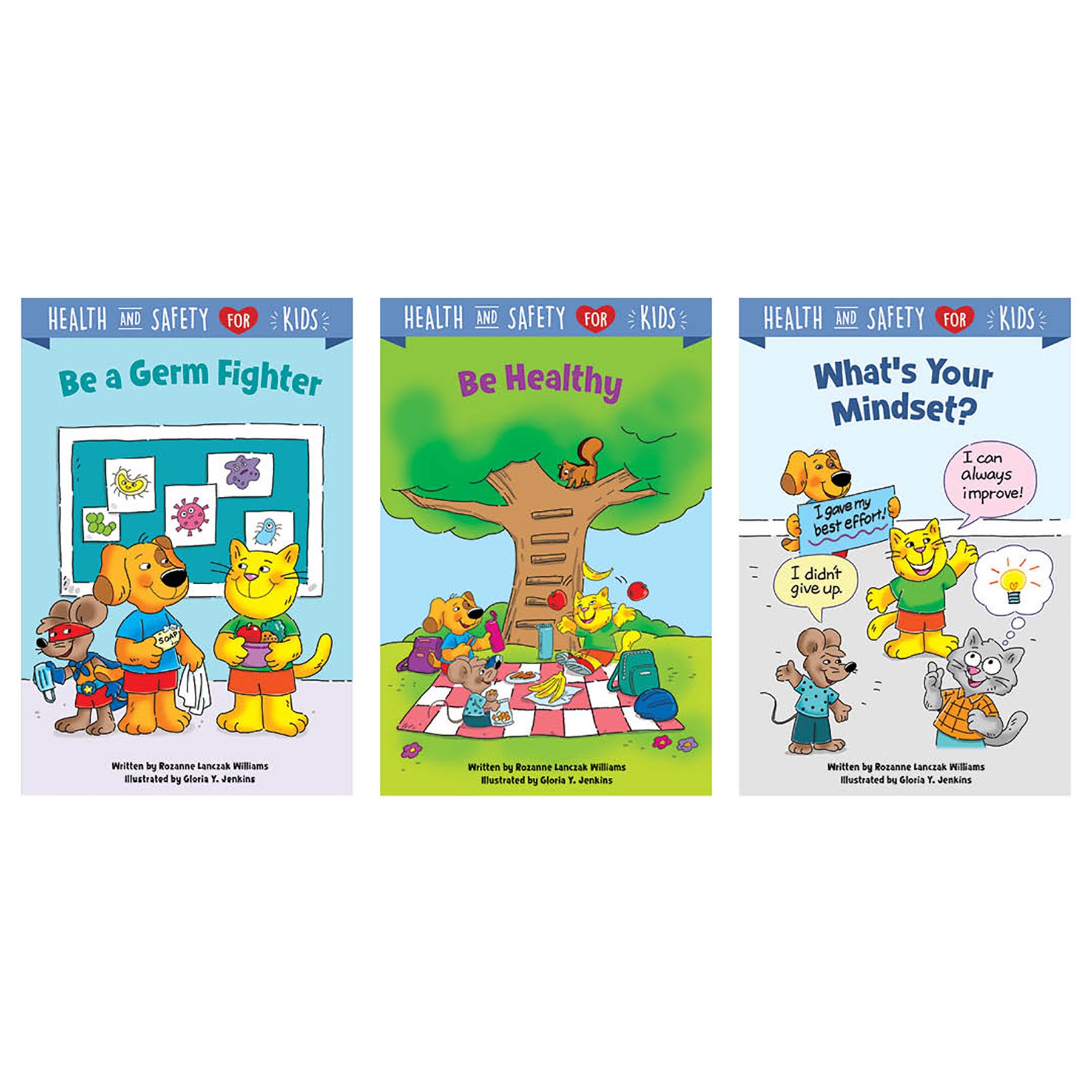 Creative Teaching Press Health & Safety Kids 5-Book Set