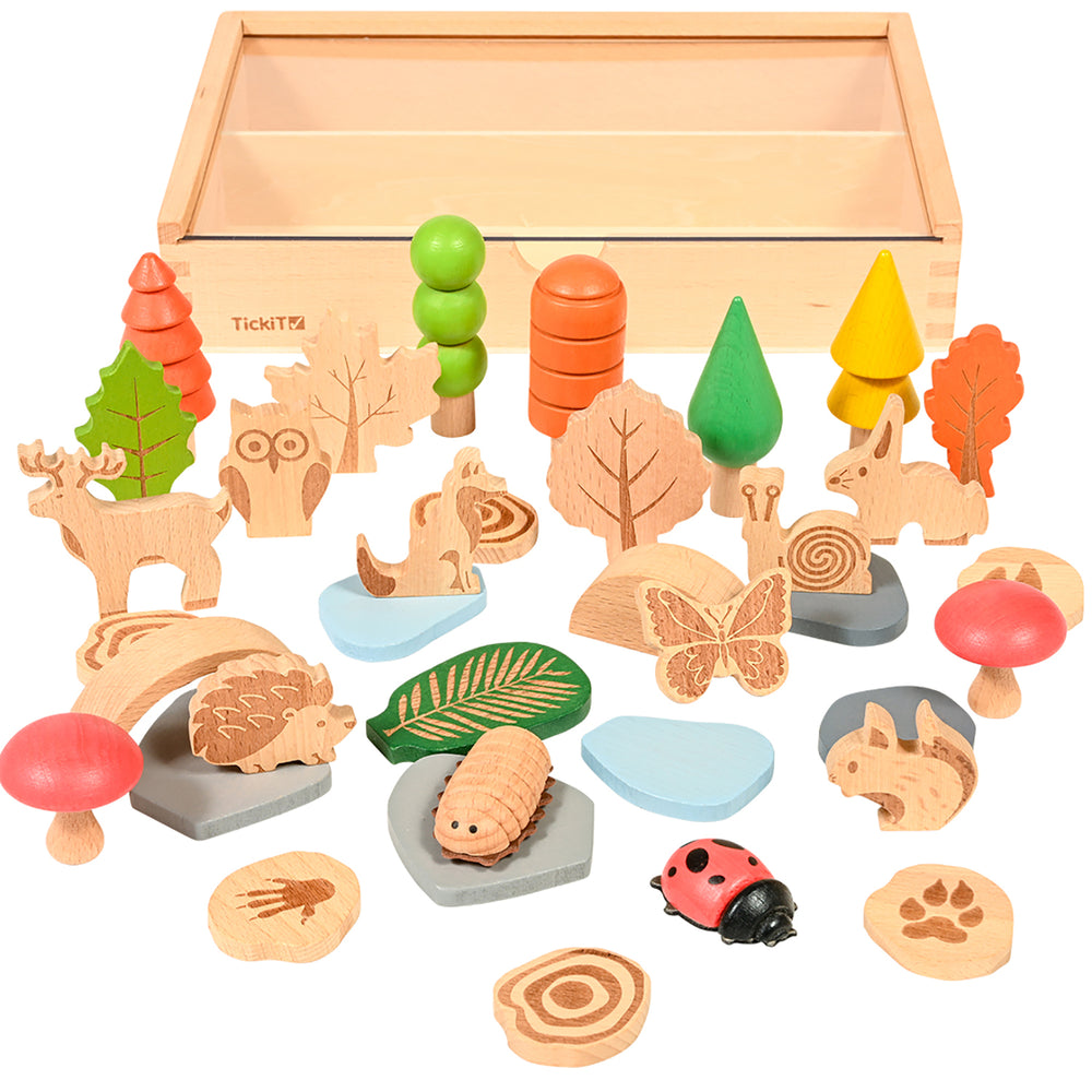 TickiT Woodland Trail Set – Imaginative Beechwood Play Collection