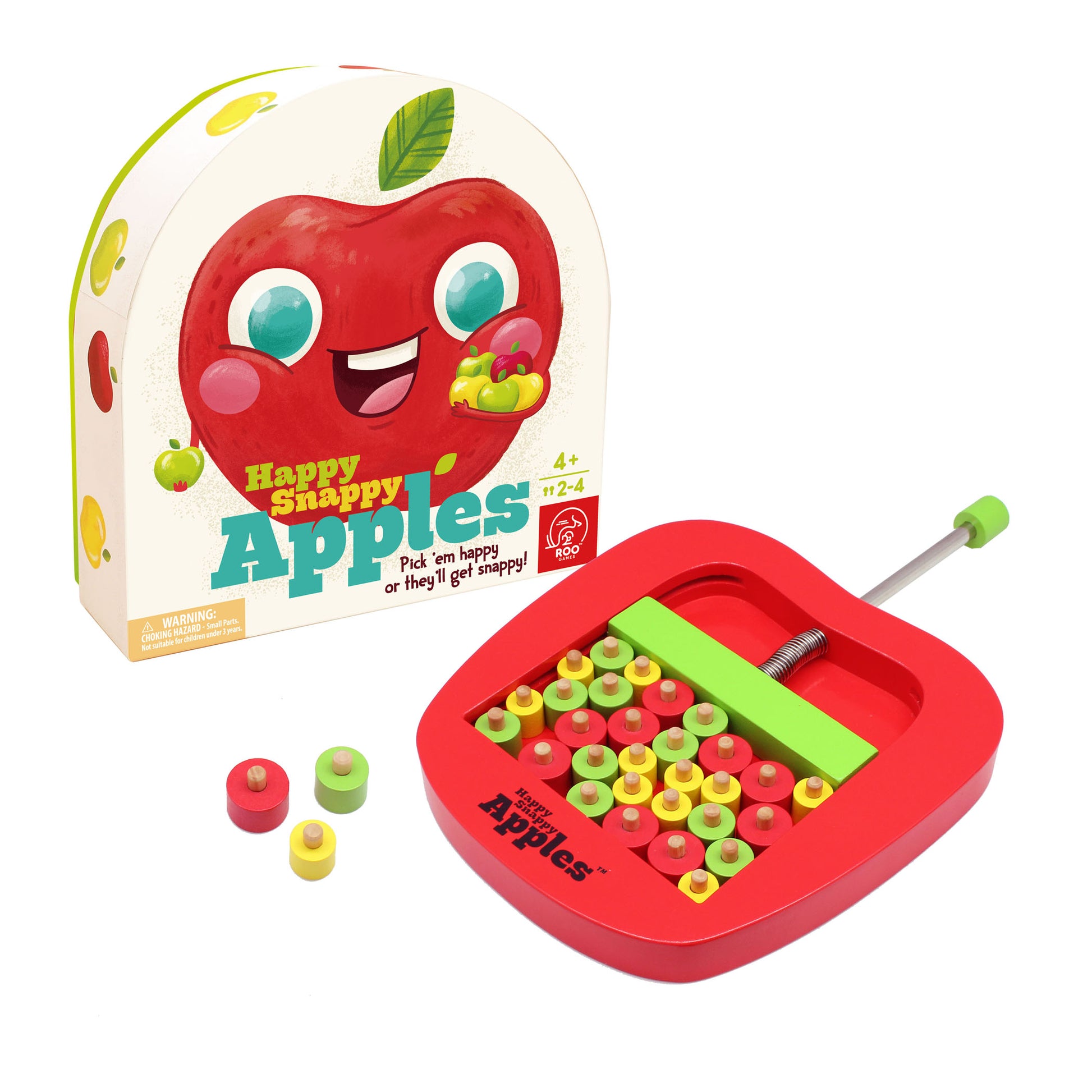 Happy Snappy Apples First Strategy Game for Kids Ages 3+