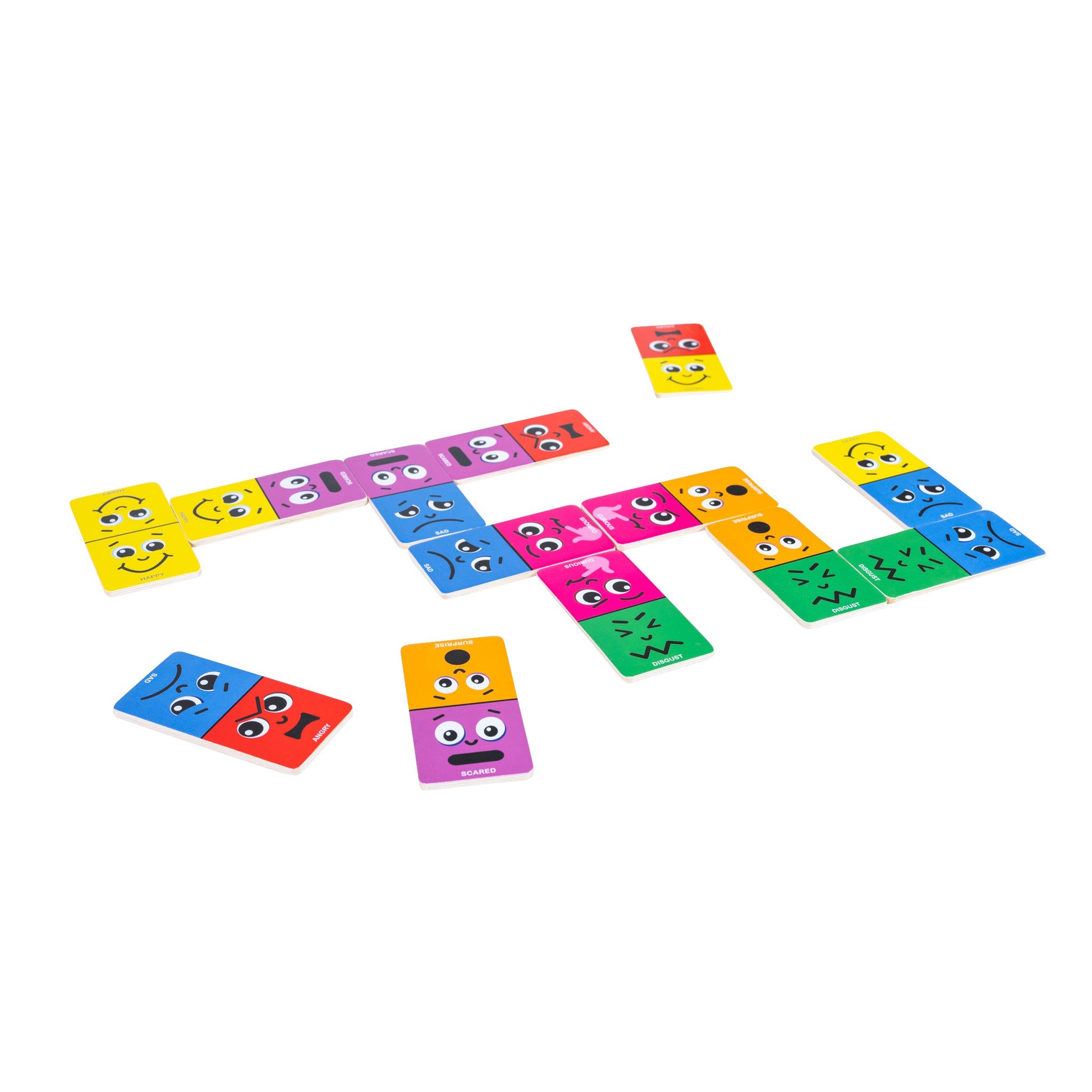 Spark & Wow Emotions Dominoes - Expressive Play Set - 28 Pieces