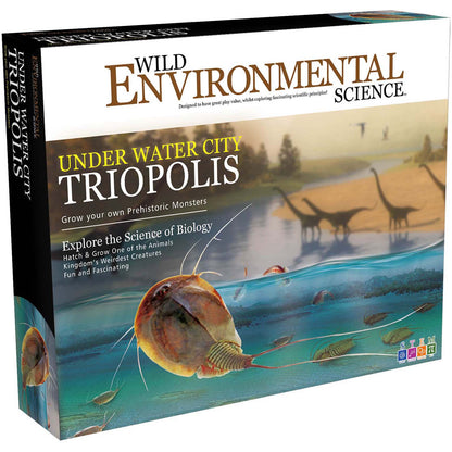 WILD ENVIRONMENTAL SCIENCE Underwater City Triopolis - Science Kit for Ages 8+