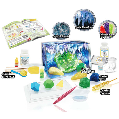 Wild Environmental Science Crystal Caves & Geodes Kit - Grow Stalagmites & More