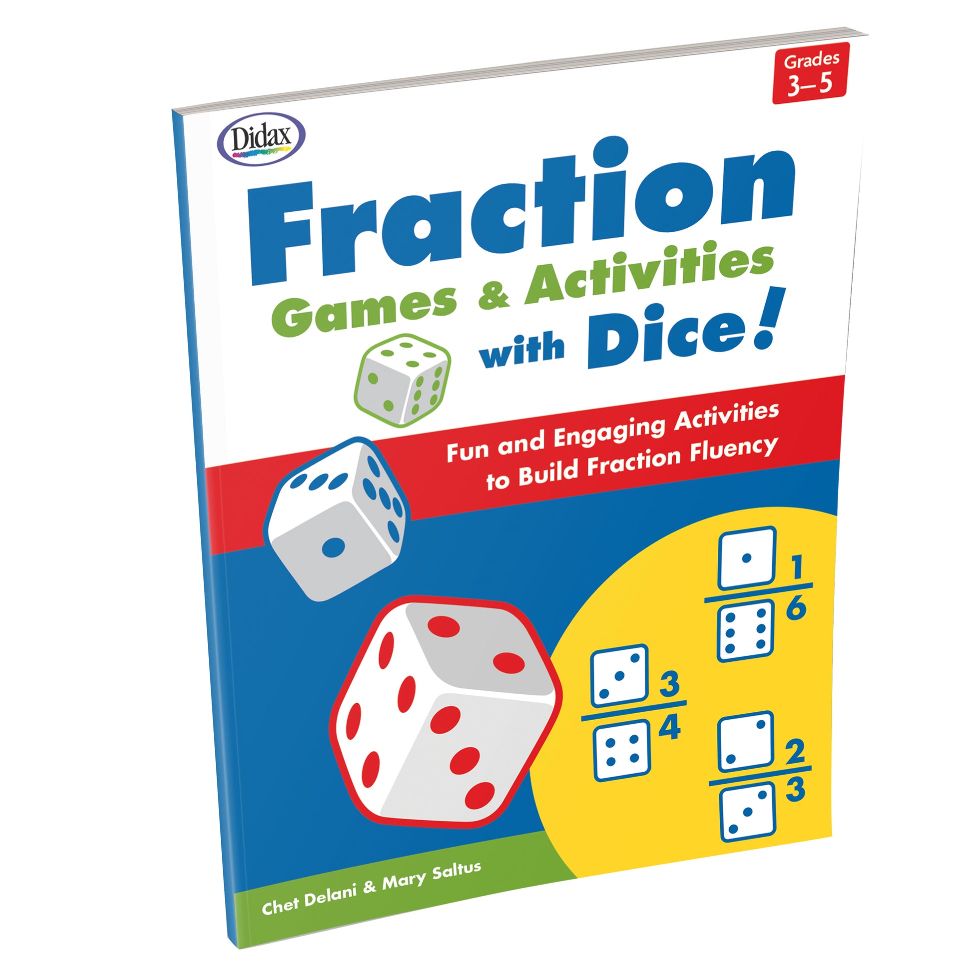 Didax® Fraction Fun - Math Dice Games & Activities Resource Book