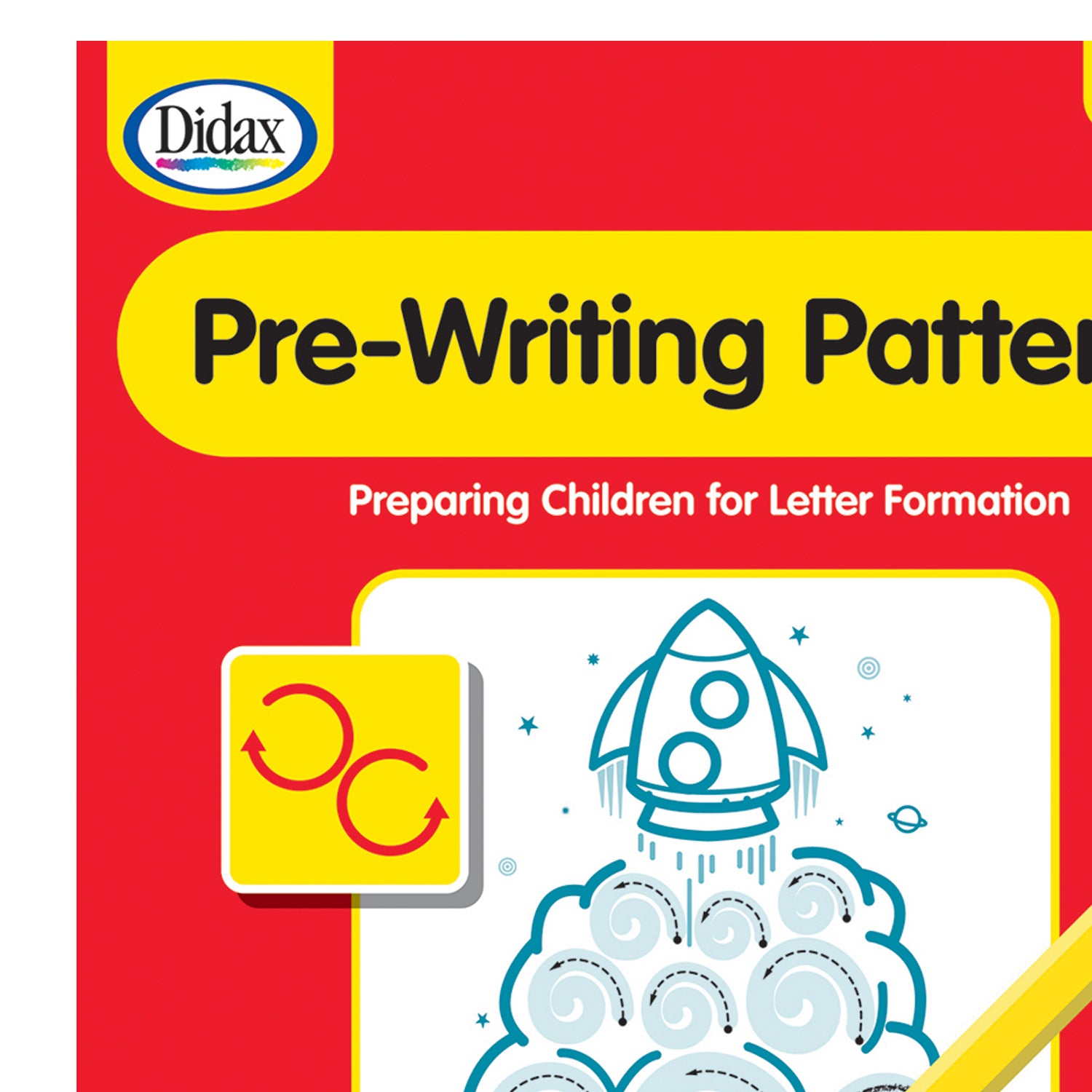 Didax Pre-Writing Patterns Book - Motor Skills Development - Paperback