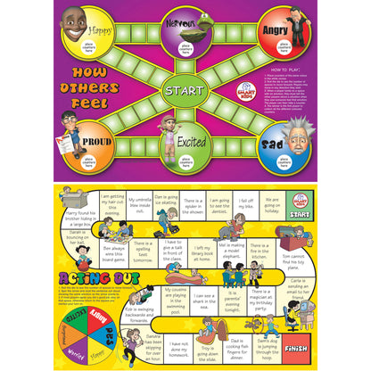 Didax Social Skills Challenge - Interactive Board Game for Grades 1-5