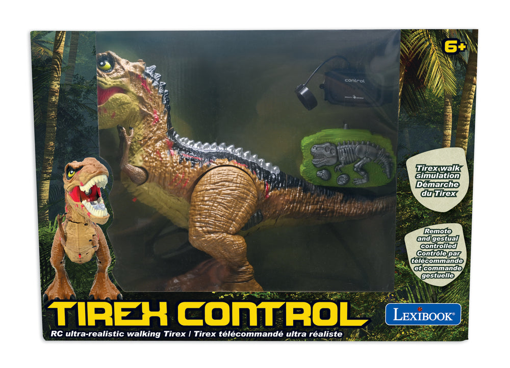 Lexibook Remote Control Tirex Dinosaur - Realistic Movements and Sounds