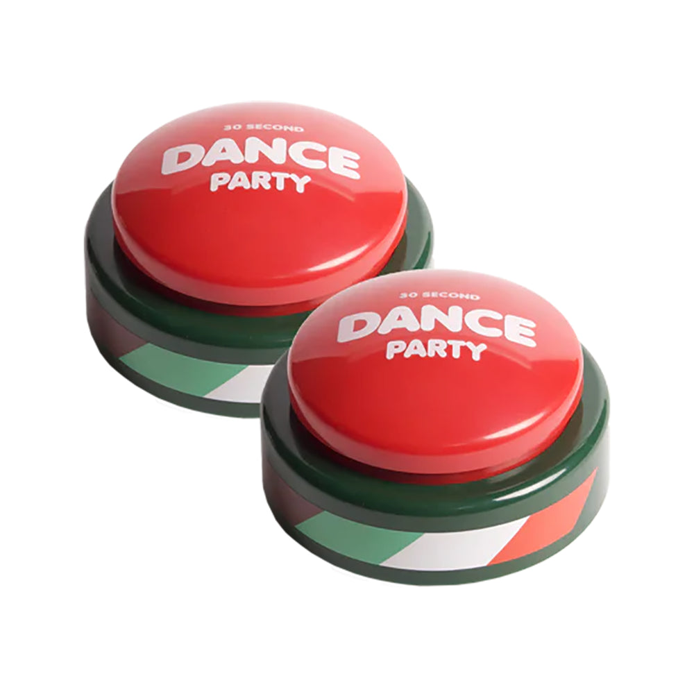 Holiday Blast 30-Second Dance Party Button, 2-Pack