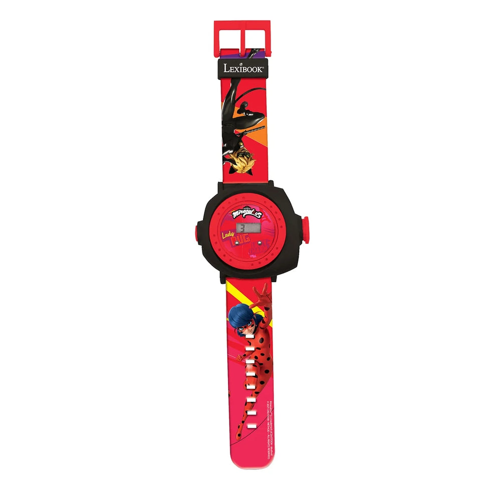 LEXIBOOK Miraculous Ladybug Digital Projection Watch - Interactive Messaging