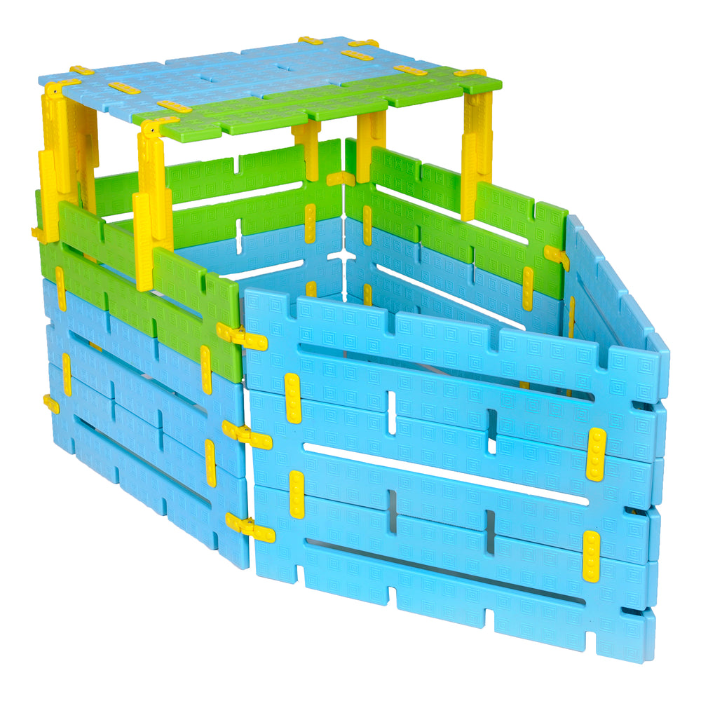 Educational Advantage Constructa Den 76-Piece Play Set