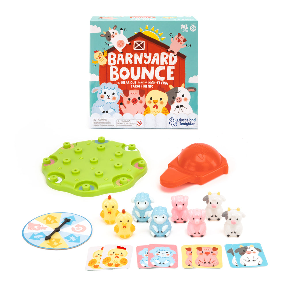 Educational Insights Barnyard Bounce Memory Matching Game