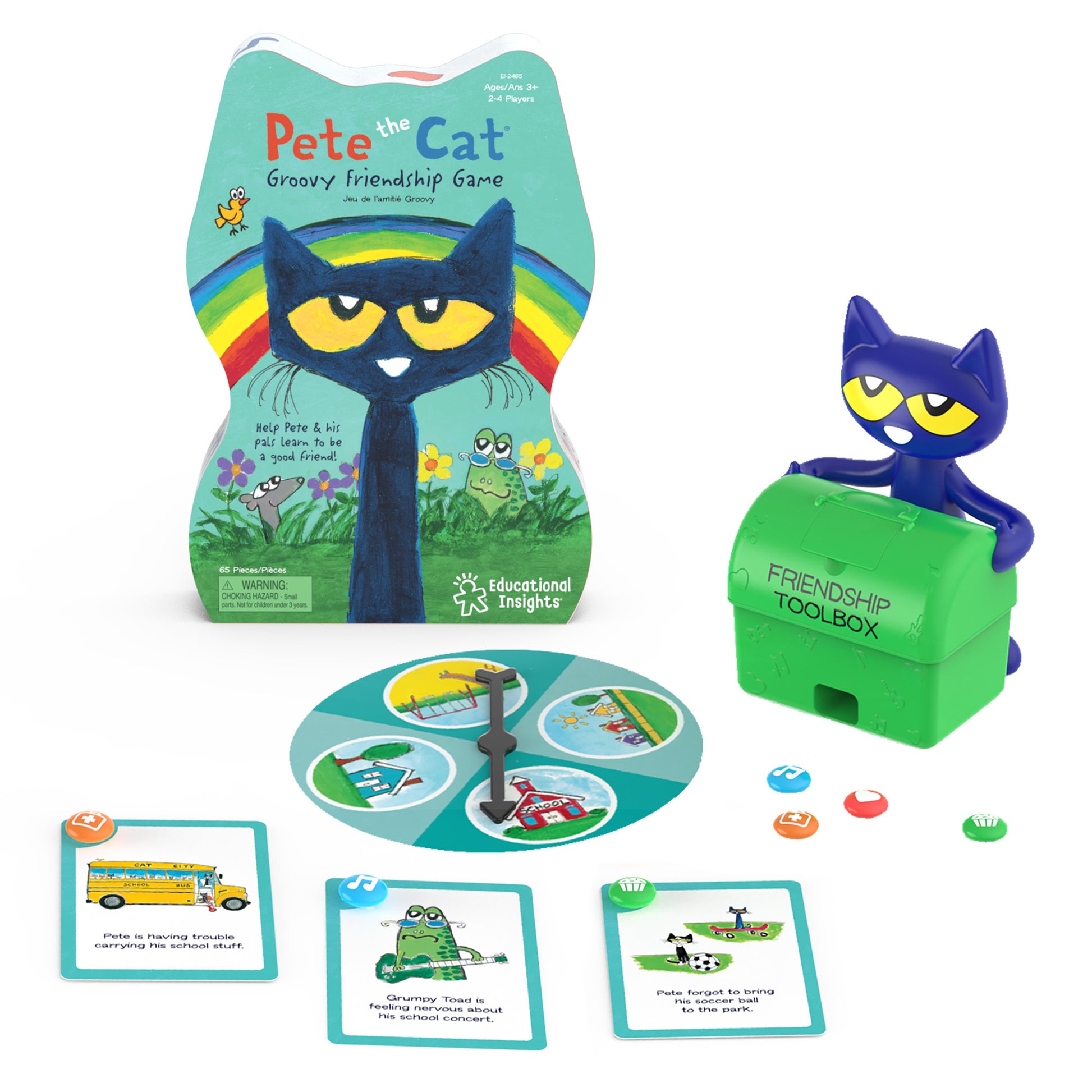 Pete the Cat Groovy Friendship Game by Educational Insights