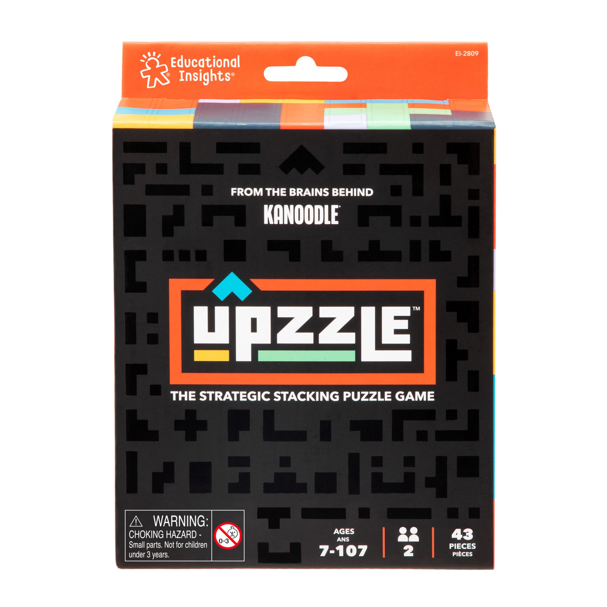 Educational Insights Upzzle Strategic Stacking Puzzle Game