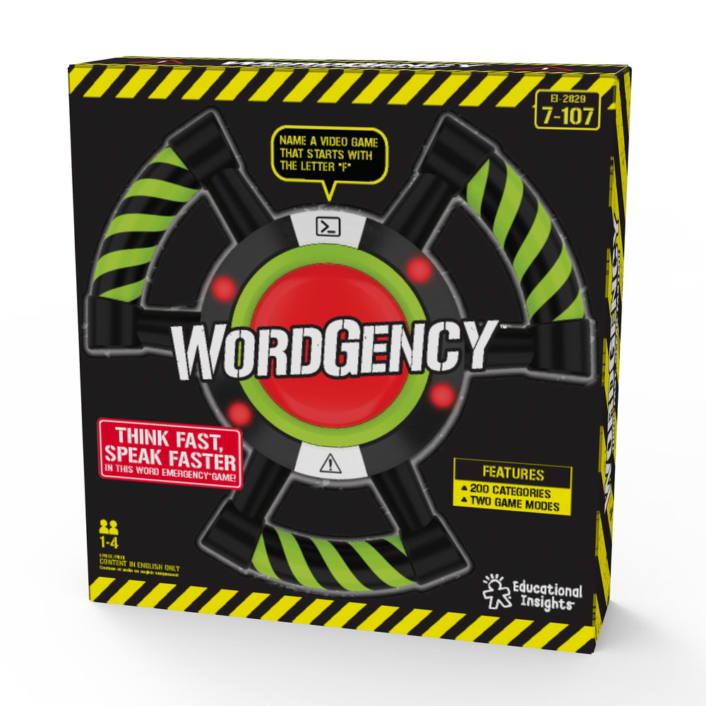 Educational Insights Wordgency Fast-Paced Word Game