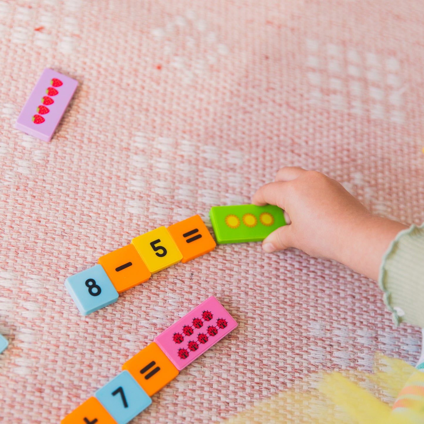 Educational Insights Math Dominoes - Engaging Addition & Subtraction Game