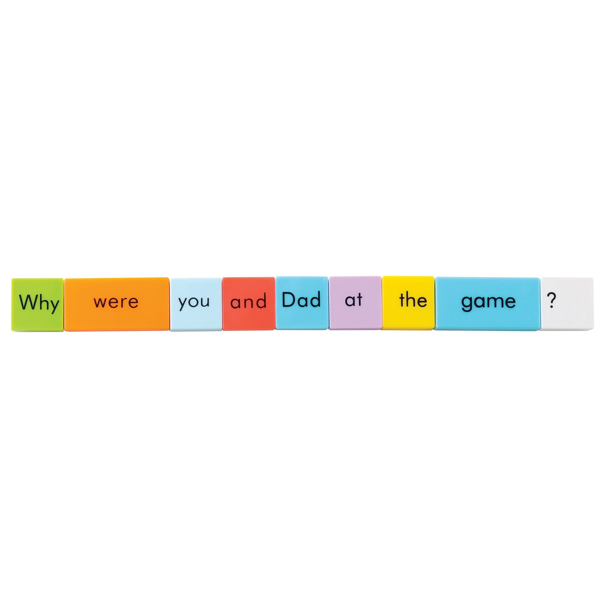 Educational Insights Sentence-Building Dominoes - 228 Color-Coded Pieces