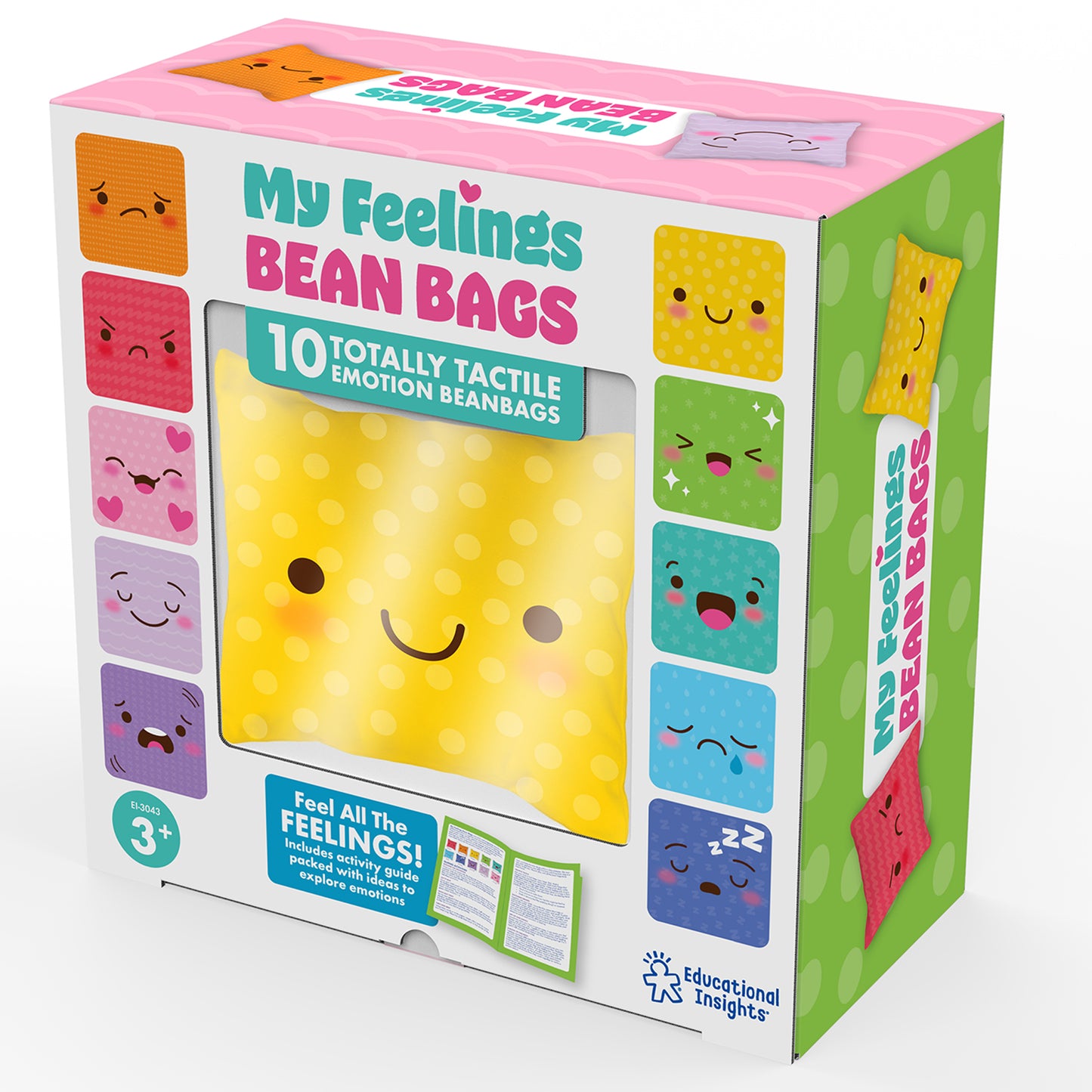 Educational Insights My Feelings Bean Bags - Emotion Exploration Set