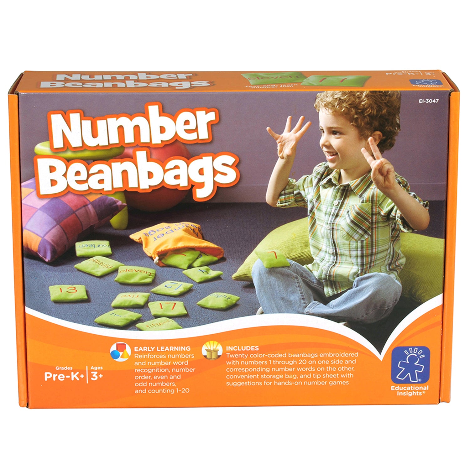 Educational Insights Number Bean Bags