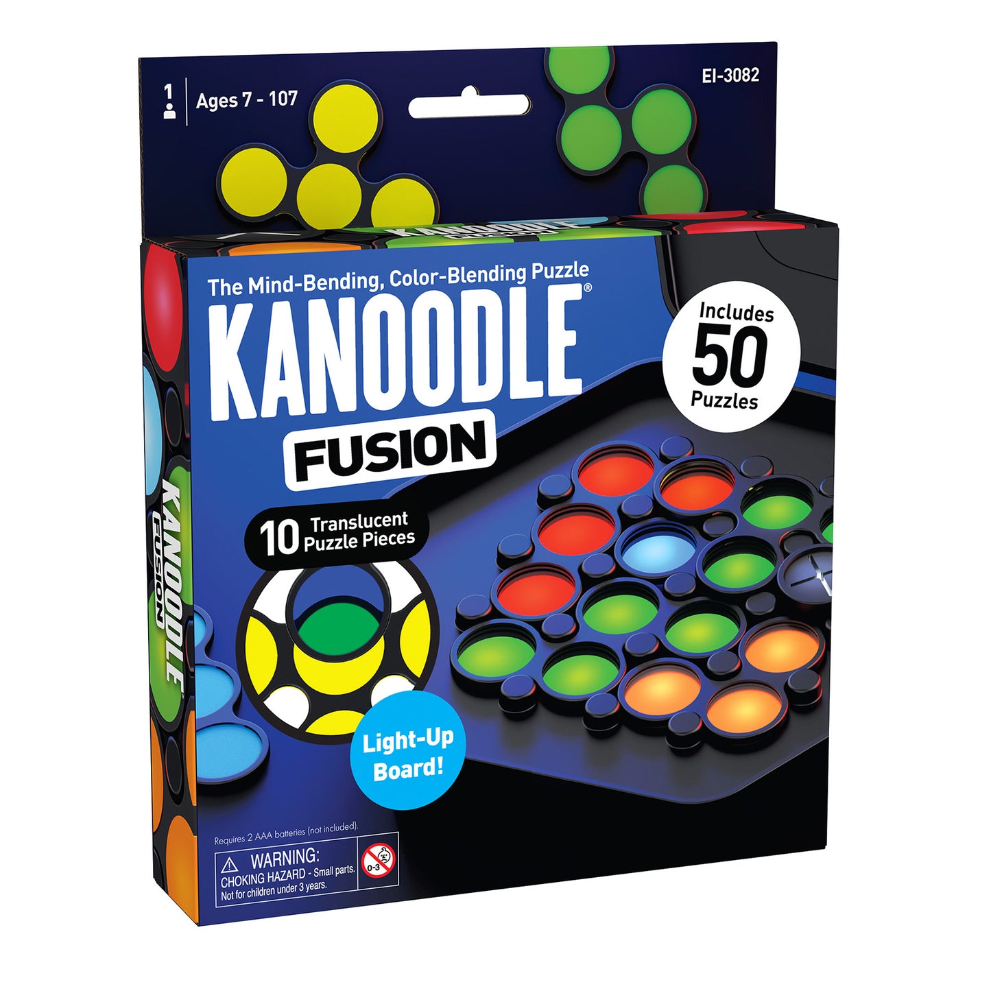 Educational Insights Kanoodle Fusion - Interactive Color-Mixing Puzzle