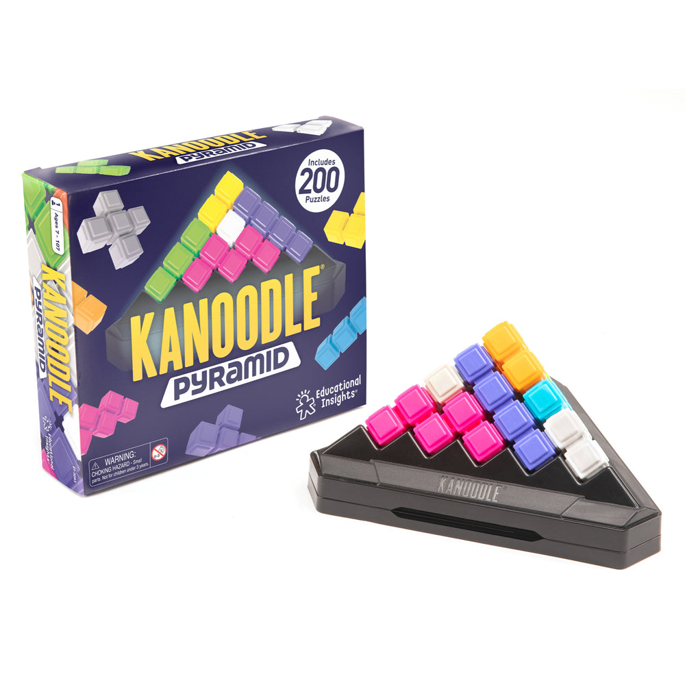 Educational Insights Kanoodle Pyramid - Multi-Dimensional Puzzle Game