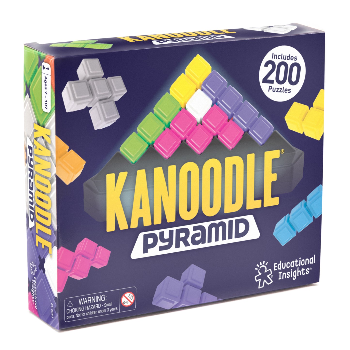 Educational Insights Kanoodle Pyramid - Multi-Dimensional Puzzle Game