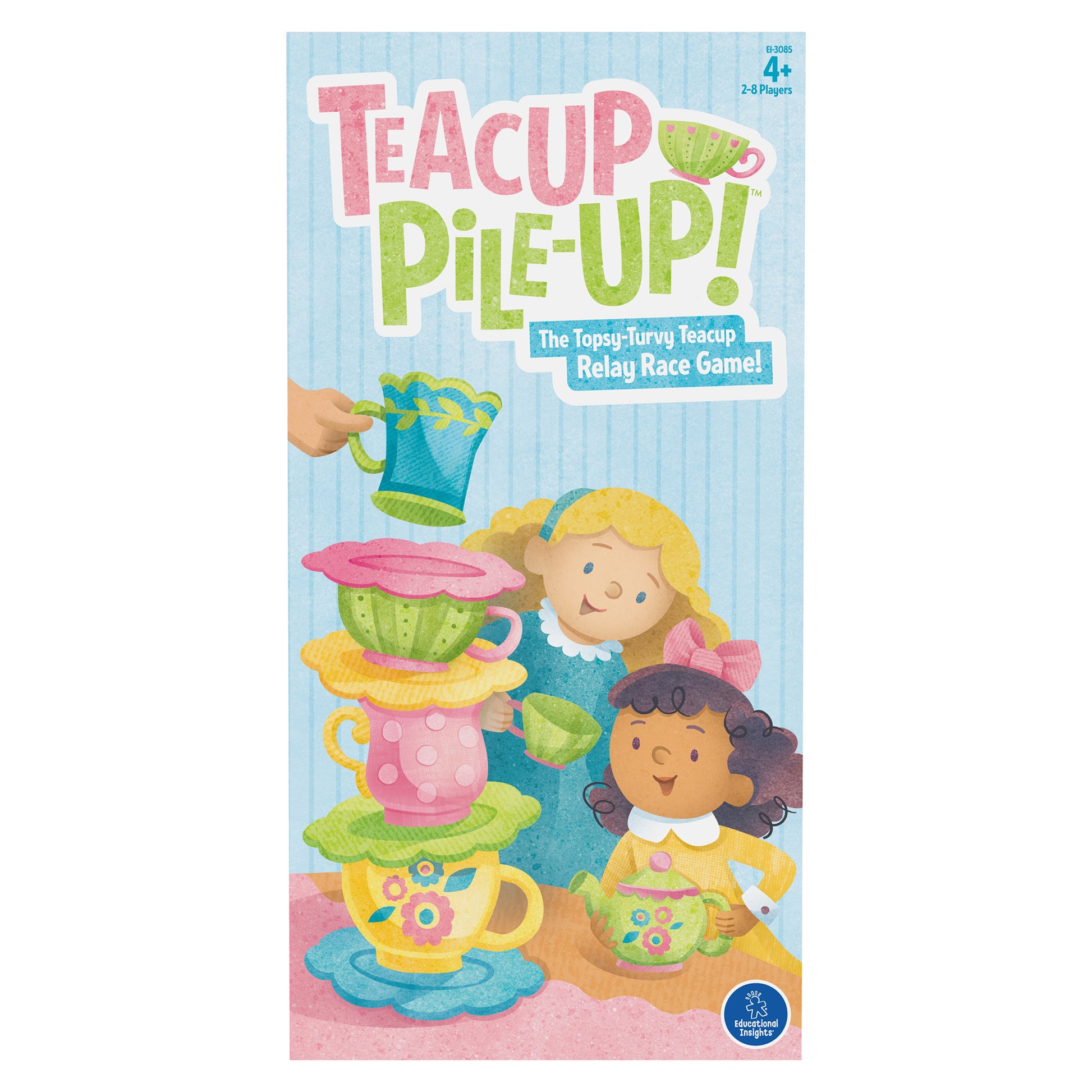 Educational Insights Teacup Pile-Up! Relay Race Game