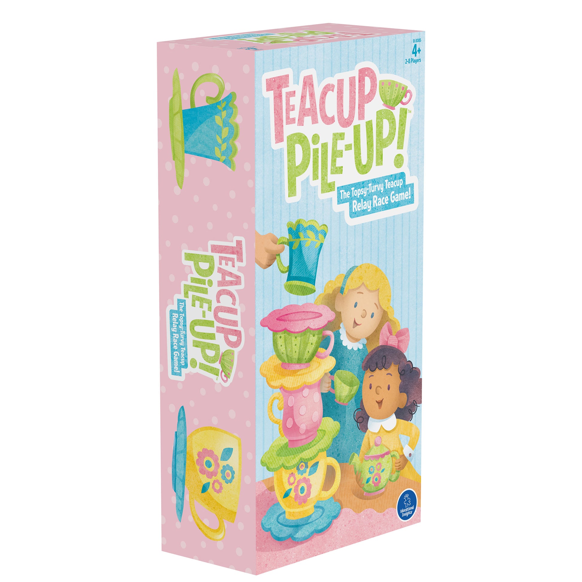 Educational Insights Teacup Pile-Up! Relay Race Game