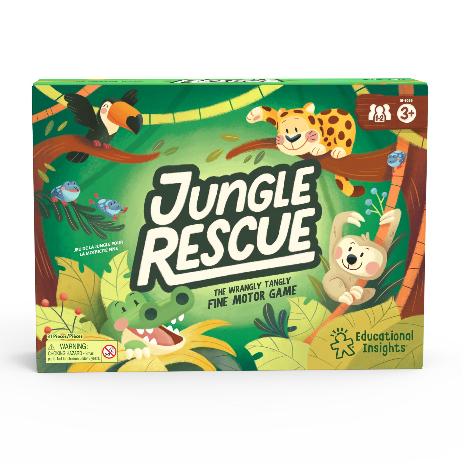 Educational Insights Jungle Rescue Animal Game