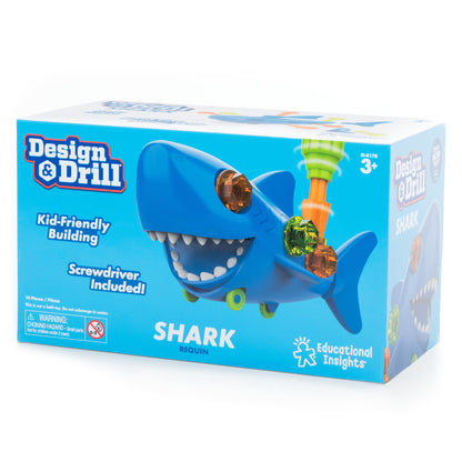 Educational Insights Design & Drill Shark - Interactive Building Toy