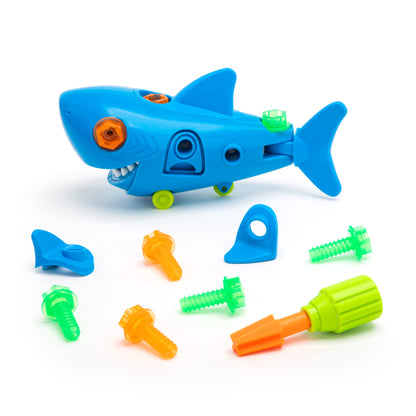 Educational Insights Design & Drill Shark - Interactive Building Toy