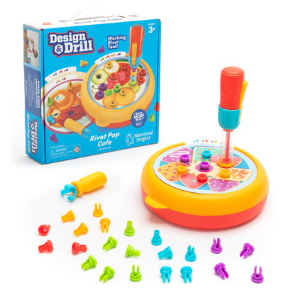 Educational Insights Rivet Pop Cafe - Colorful STEM Learning Toy