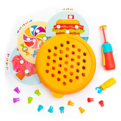 Educational Insights Rivet Pop Cafe - Colorful STEM Learning Toy