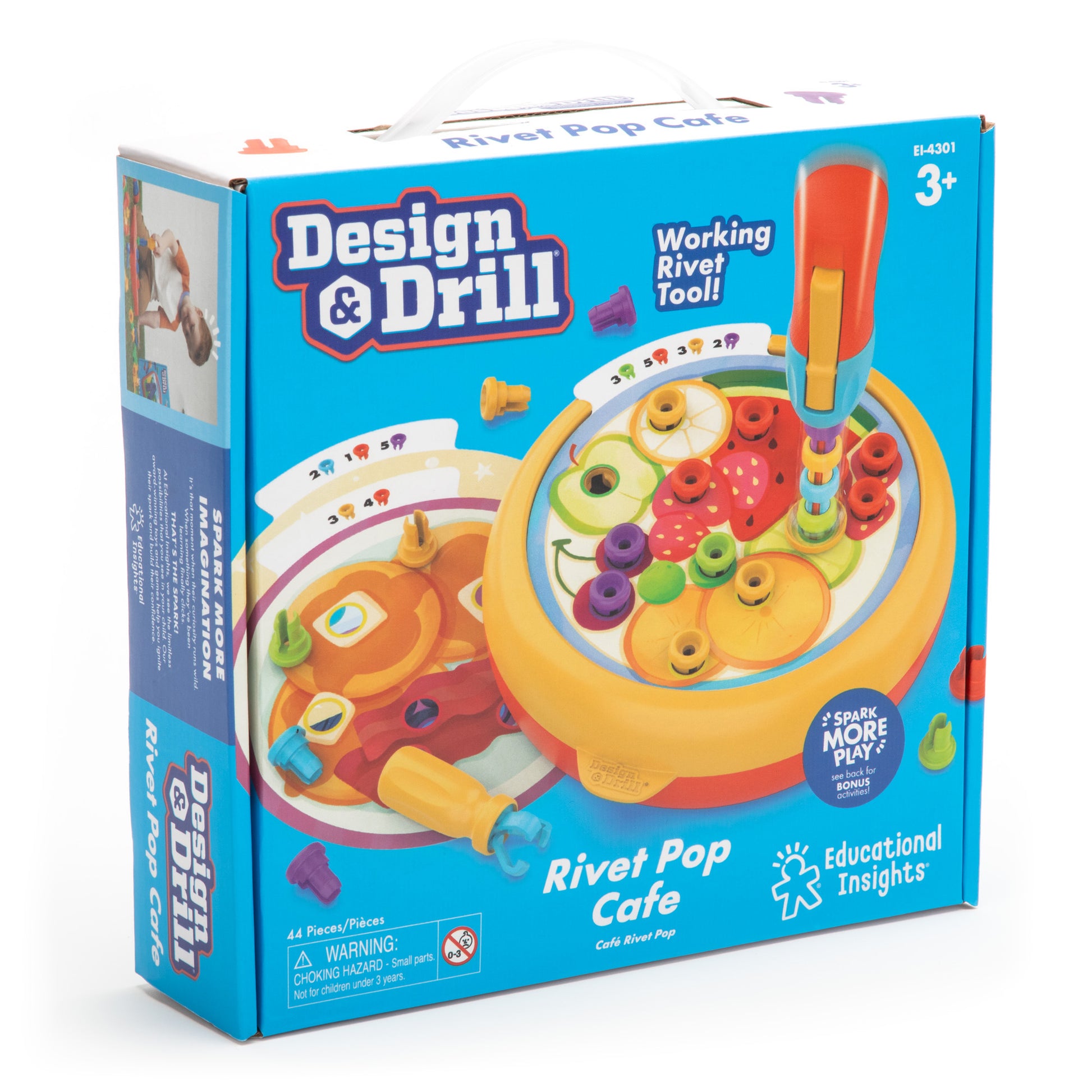 Educational Insights Rivet Pop Cafe - Colorful STEM Learning Toy