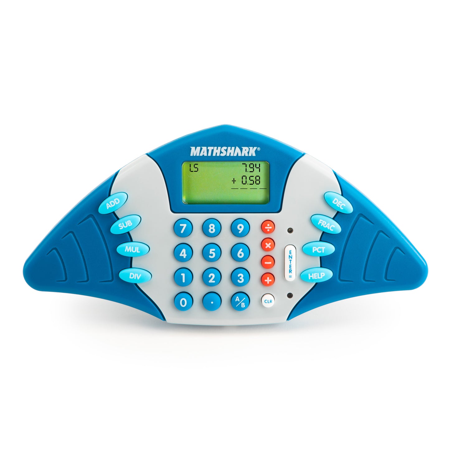 Educational Insights MathShark Handheld Electronic Math Game for Kids