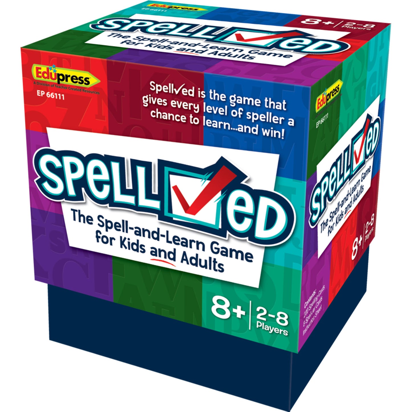 Teacher Created Resources SpellChecked Card Game - Engaging Spelling Challenge