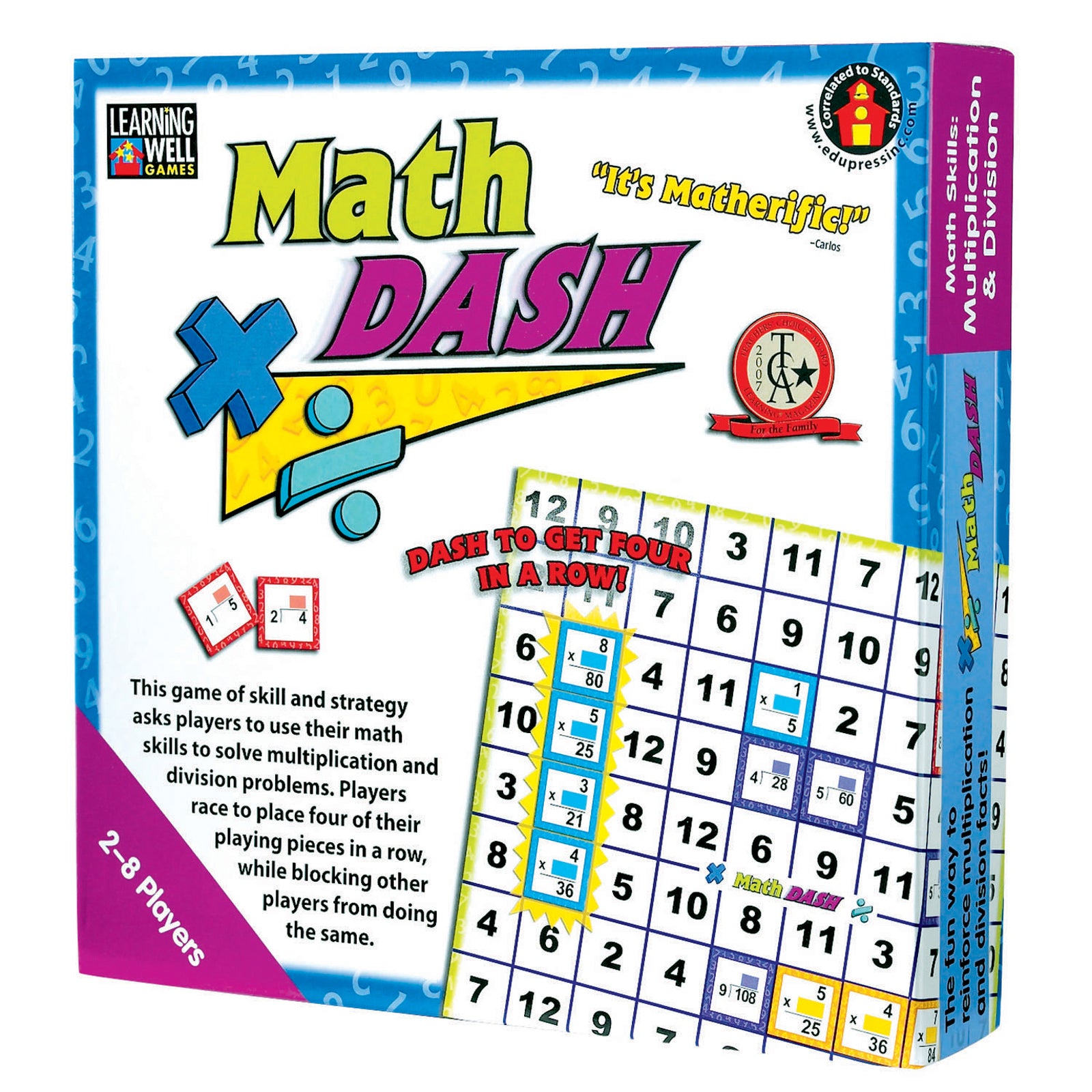 Edupress Math Dash Game - Multiplication & Division Challenge