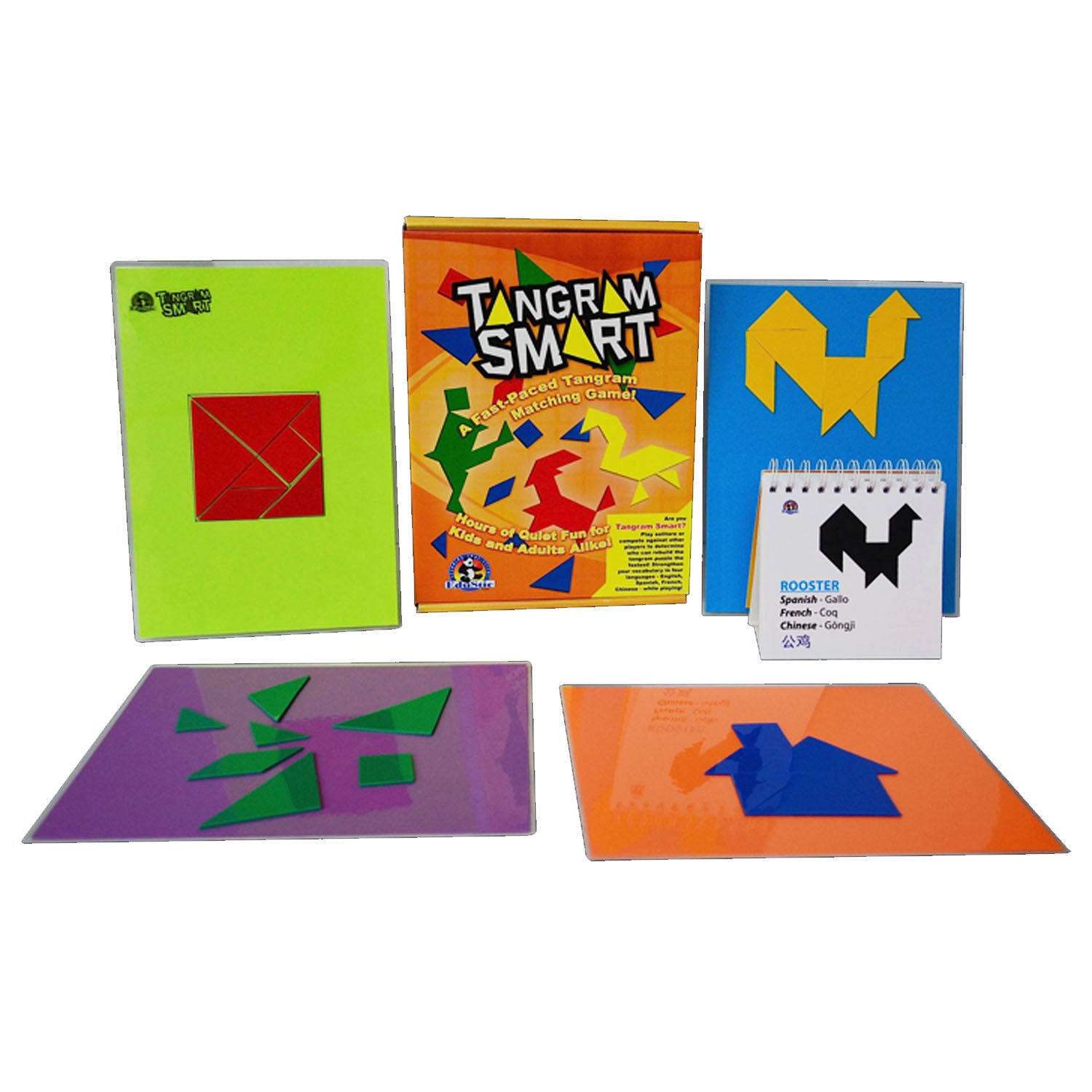 EduStic Tangram Smart Game - Colorful Shape-Matching Challenge