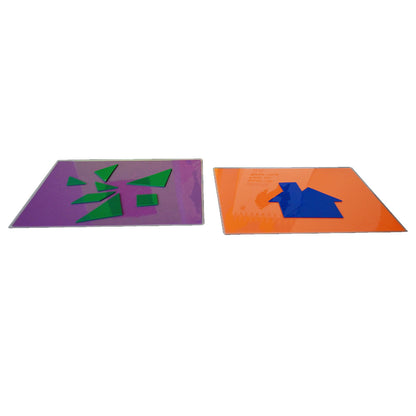 EduStic Tangram Smart Game - Colorful Shape-Matching Challenge