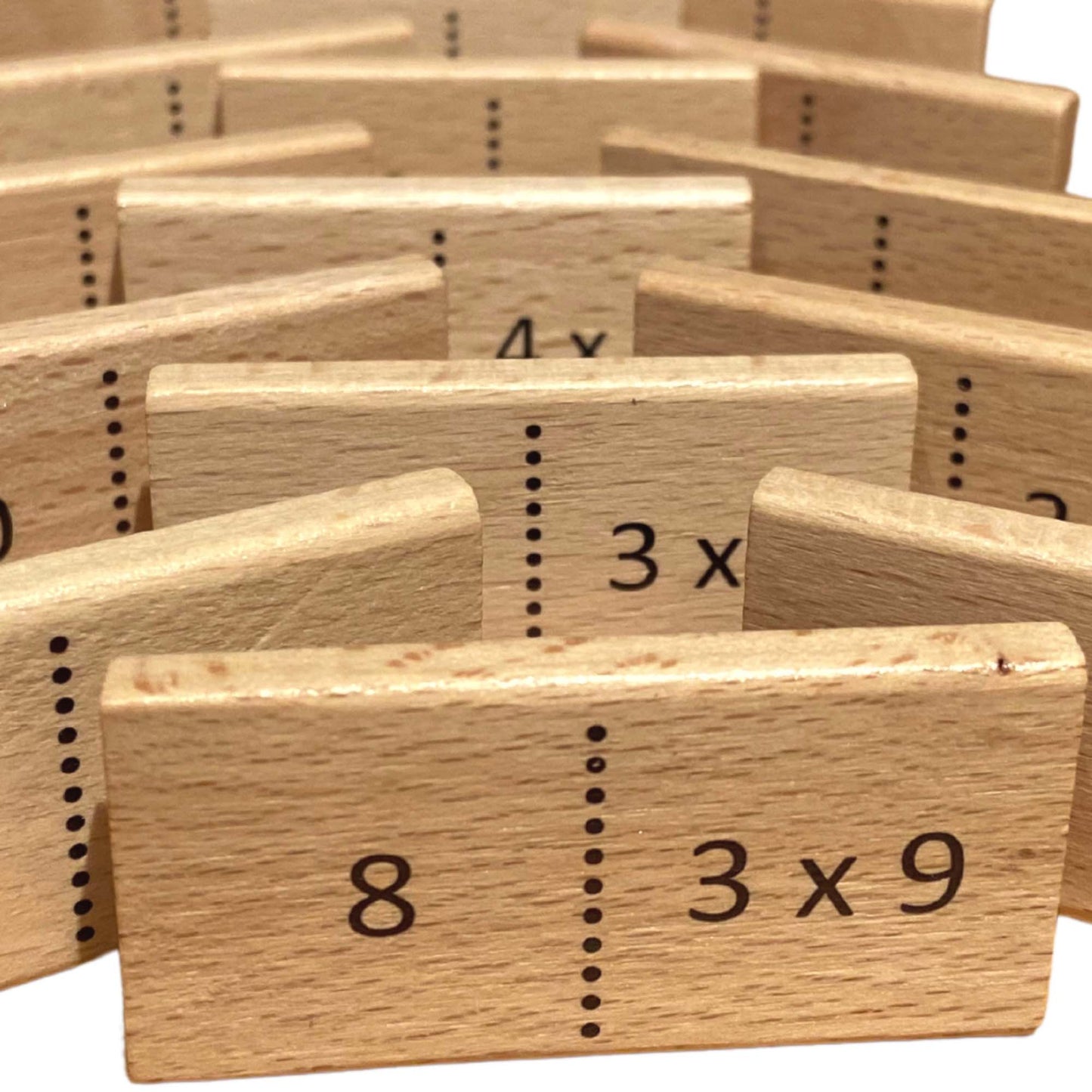 Extasticks Mathomino - Times Tables & Algebra Domino Game