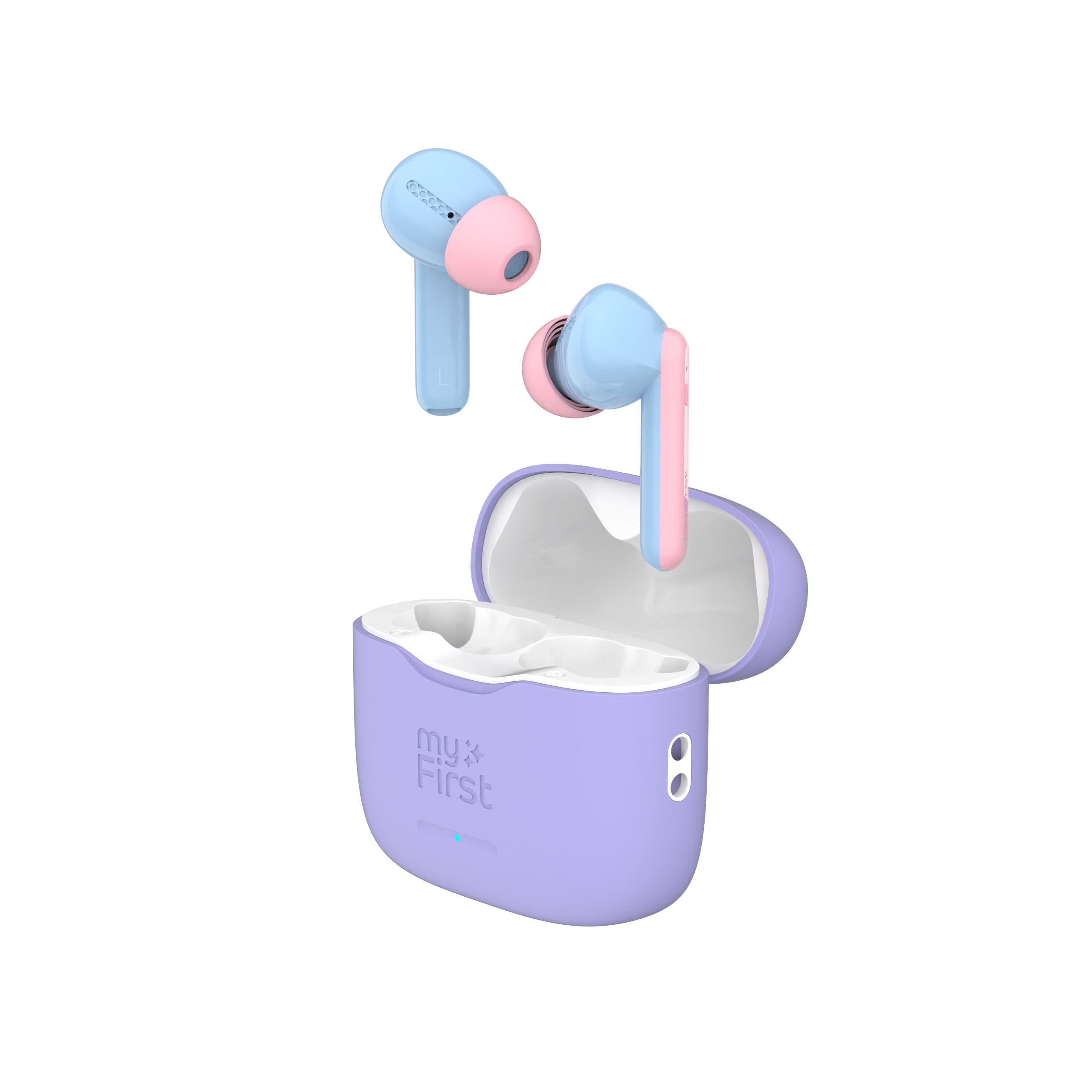 myFirst CareBuds - Cotton Candy: Ultimate Kids' Wireless Earbuds – Toys ...