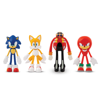 Bend-Ems Sonic The Hedgehog Tails Poseable Action Figure