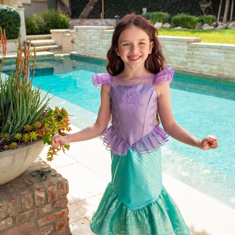 Disney Princess Ariel Premium Washable Dress Up - Size 5/6