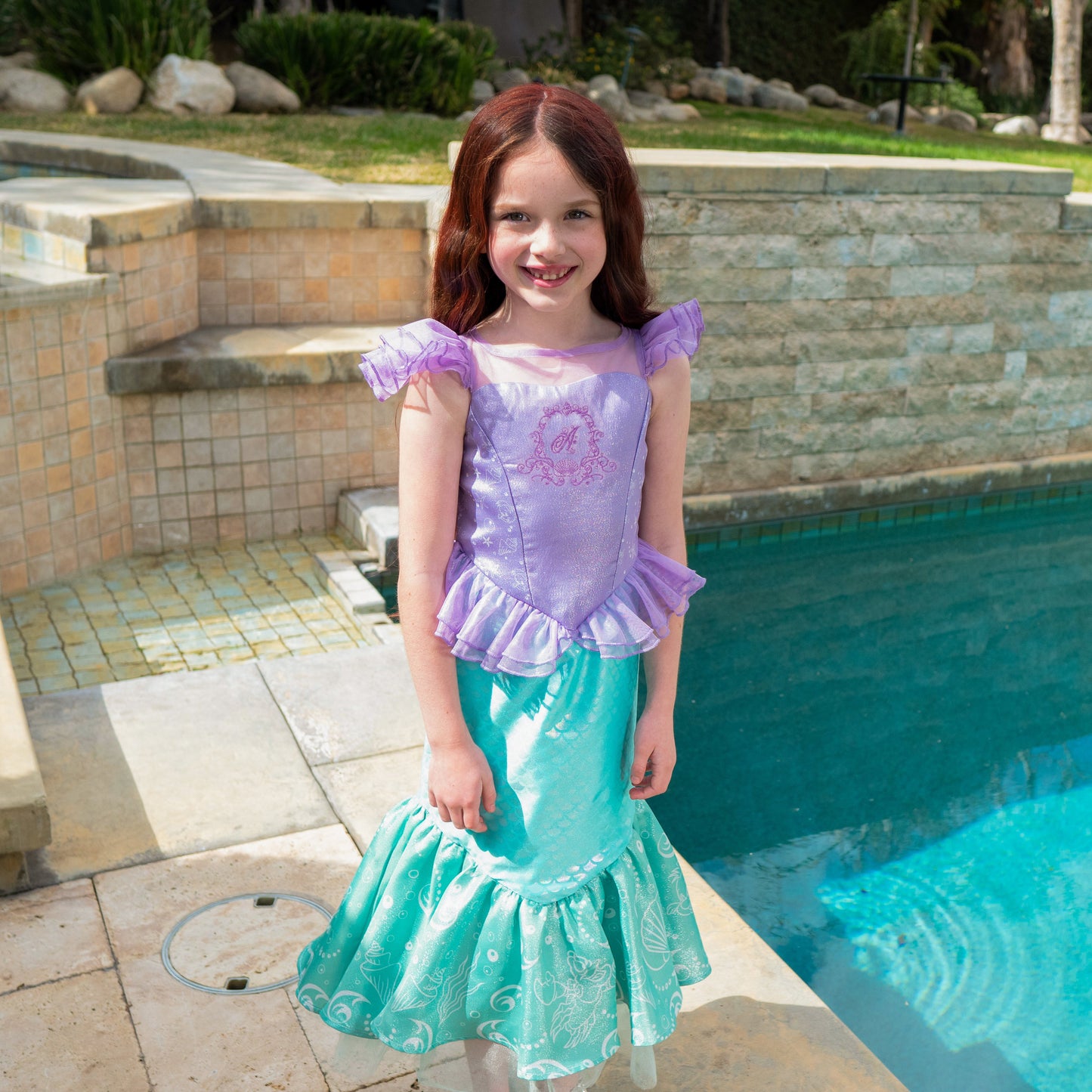 Disney Princess Ariel Premium Washable Dress Up - Size 5/6