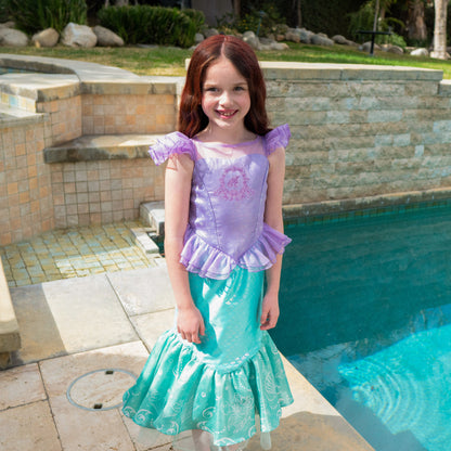 Disney Princess Ariel Premium Washable Dress Up - Size 5/6