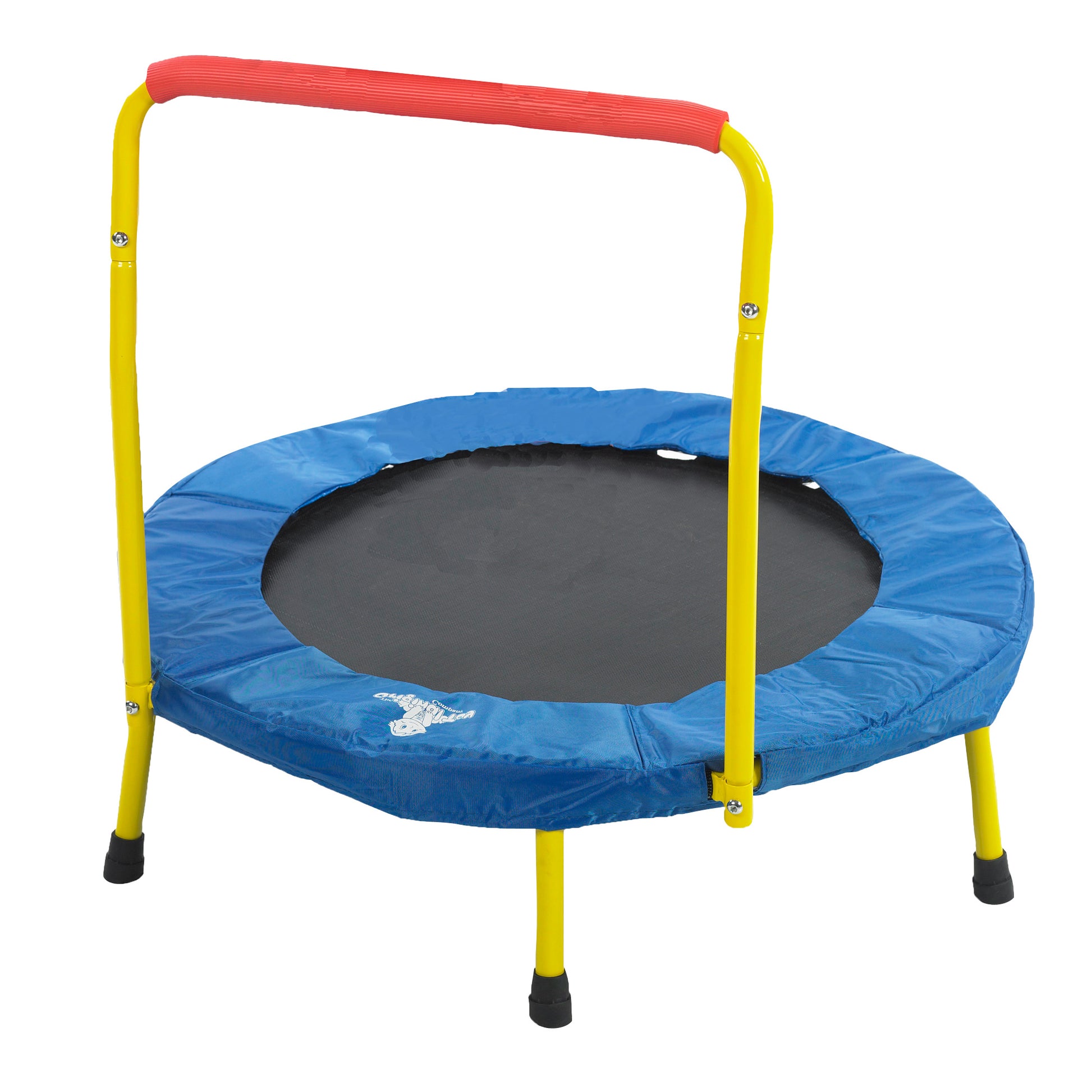 The Original Toy Company 36" Fold & Go Indoor/Outdoor Trampoline with Handle