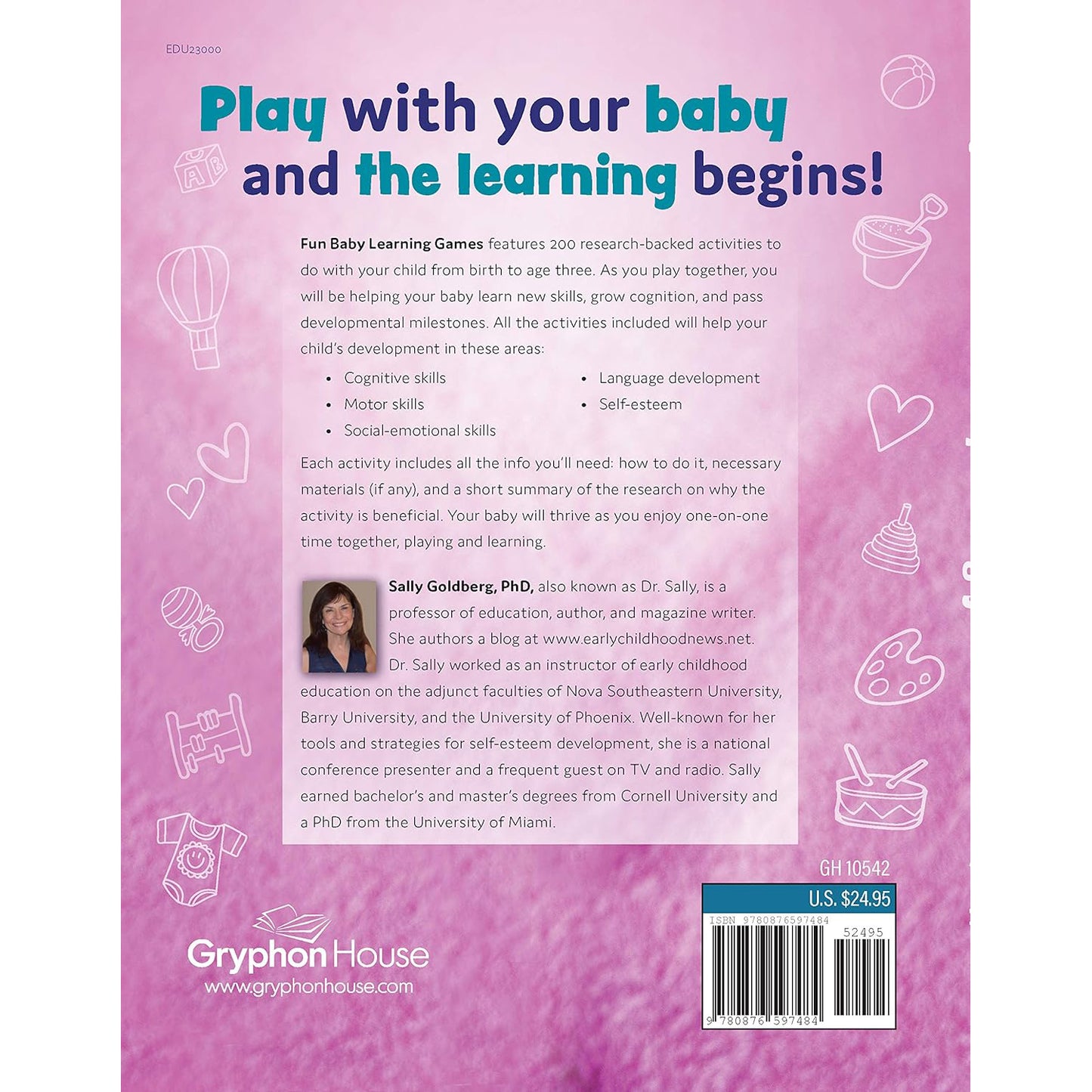 Gryphon House Baby and Toddler Development Playbook - Educational Games