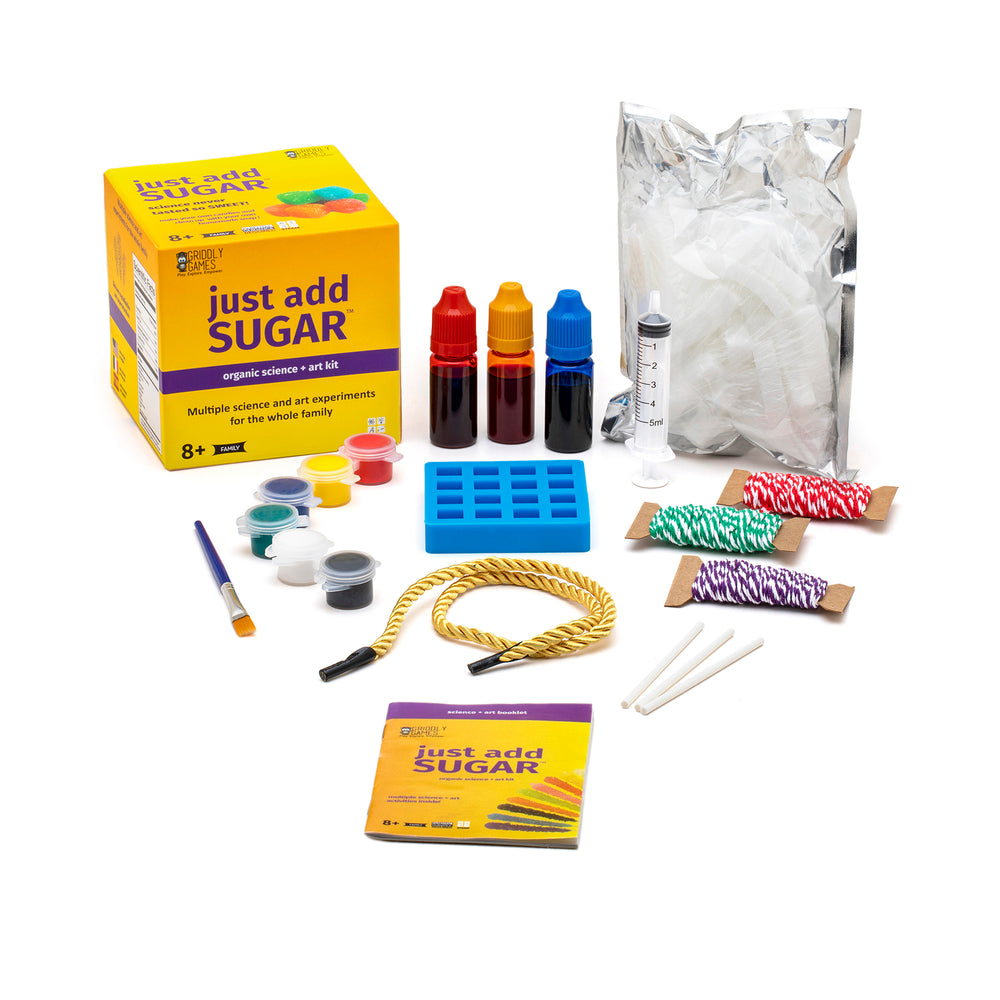 Griddly Games Just Add Sugar Science and Art Kit for Kids