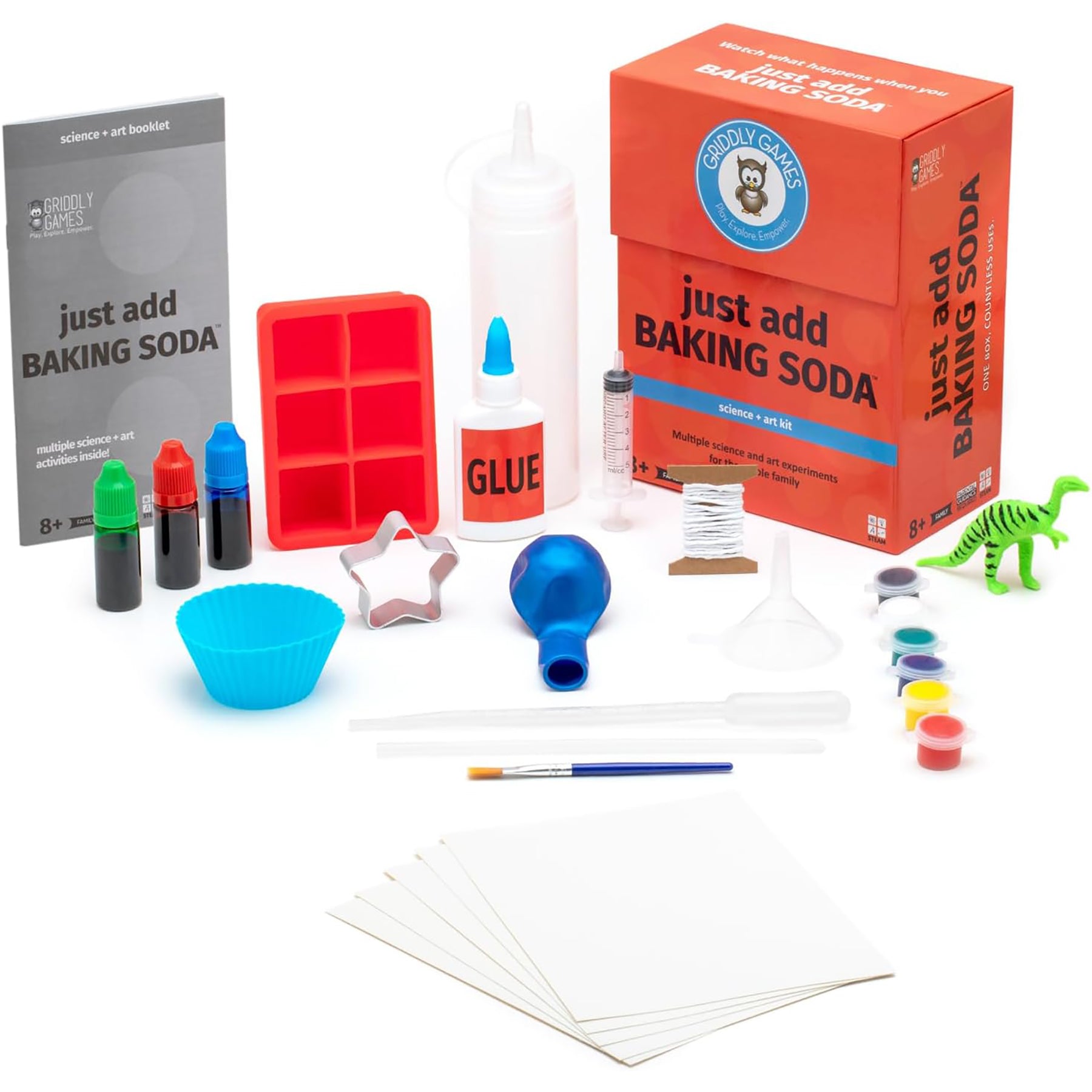 Griddly Games Just Add Baking Soda STEAM Kit