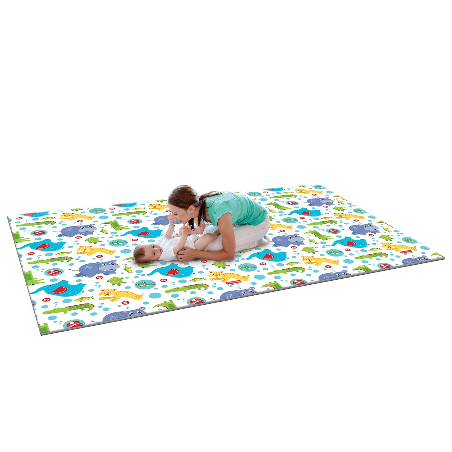 Fisher-Price Jumbo Gelli Play Mat - Dual-Sided Educational Toy