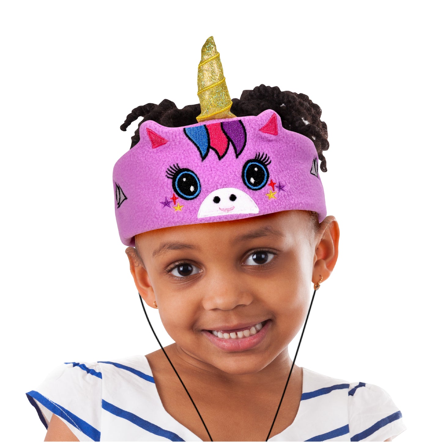 Contixo H1 Kids Adjustable Fleece Headband Headphones - Unicorn