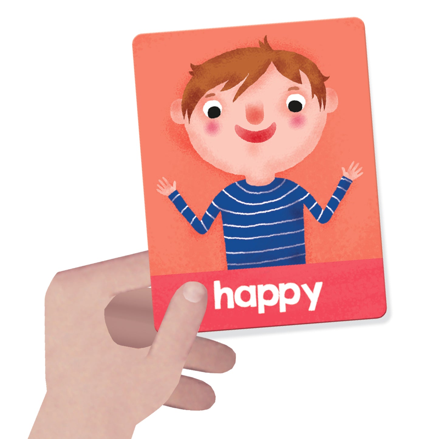 Headu Montessori Emotions & Actions Learning Flashcards - Interactive Educational Toy